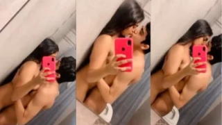 Fsiblog Crazy guy banging his girlfriend in the bathroom in an Indian sex mms